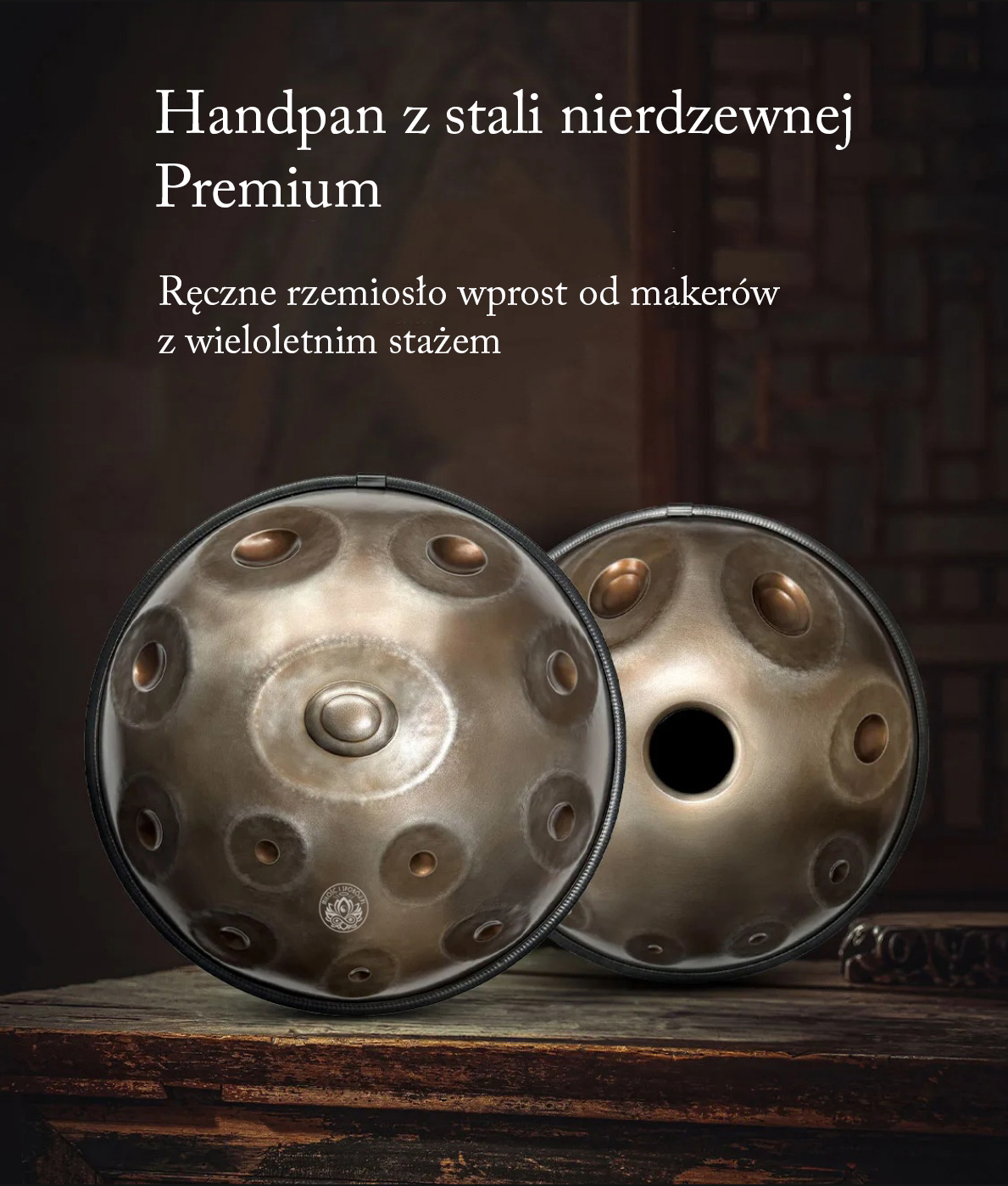 handpan na zamówienie z Stali nierdzewnej Premium - miloscispokoj.pl